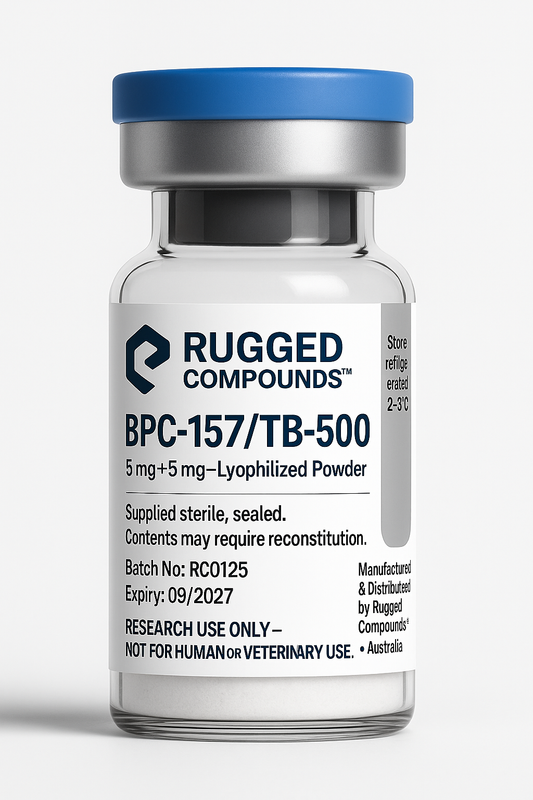 BPC-157 TB-500 Blend 10mg Vial – Rugged Compounds™ Research Peptide